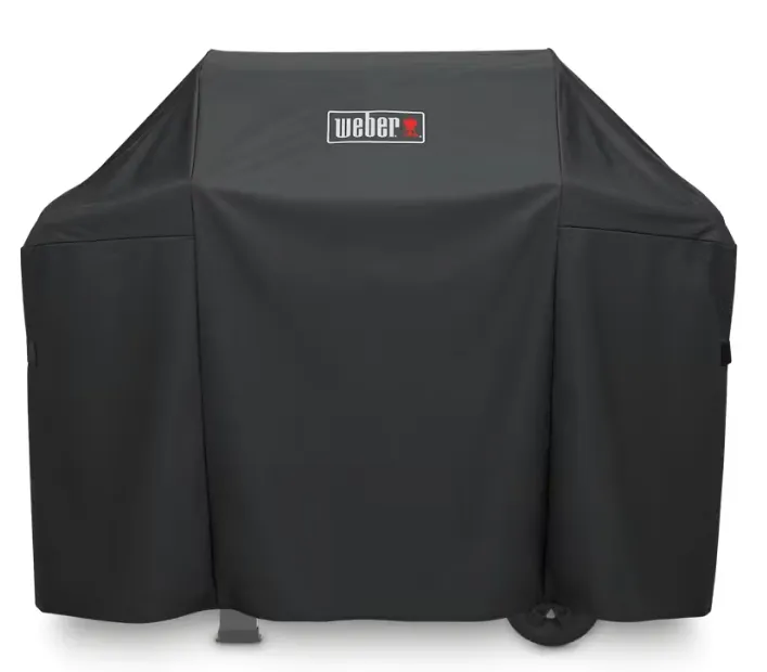 Grillabdeckung, Weber, Barbecue, wetterfest, Schwarz