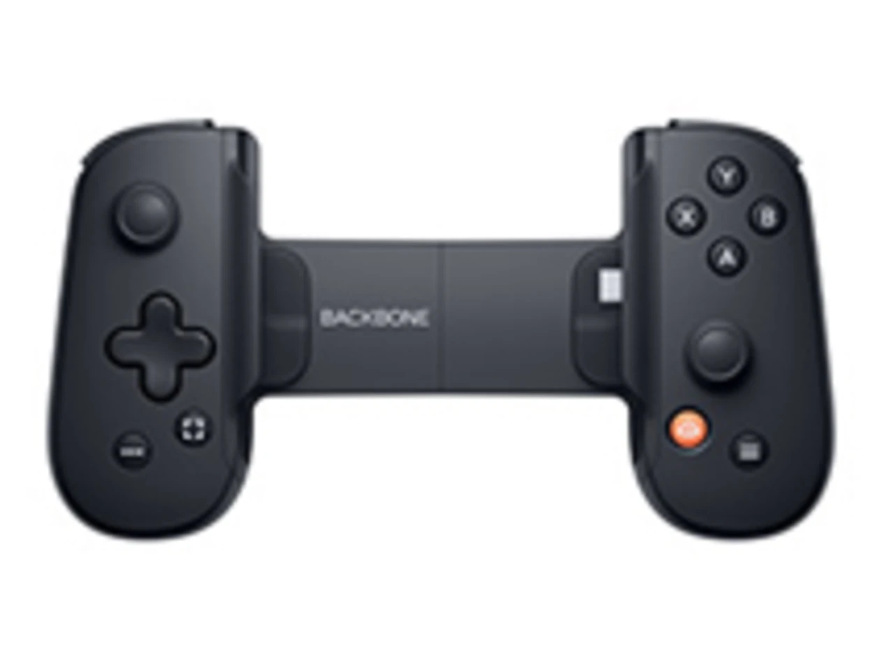 Backbone One Mobiler Gen2 Gaming Controller, Switch schwarz
