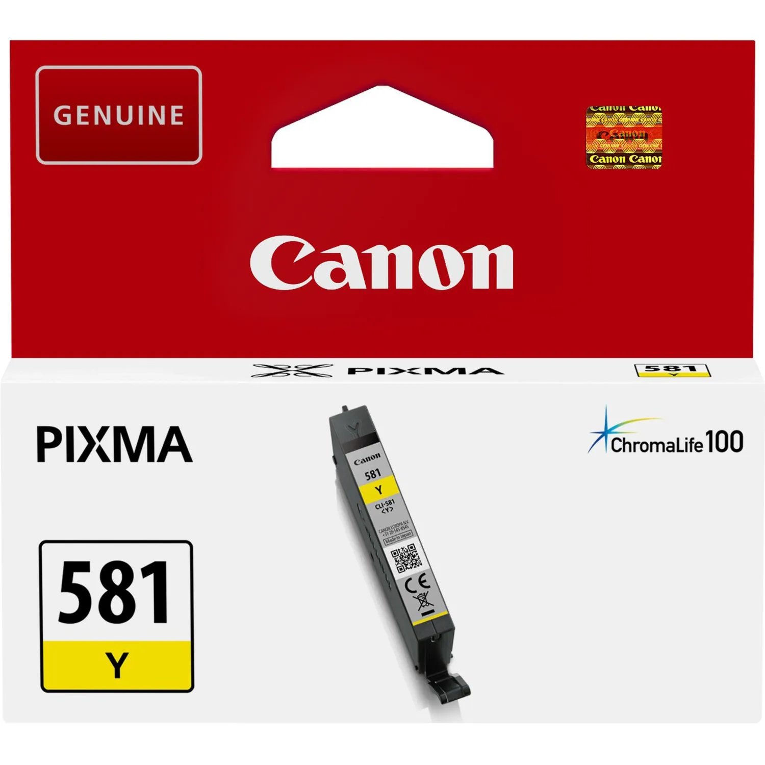 Druckerpatrone, Canon 581 Gelb, Pixma, ChromaLife100, Tintenpatrone