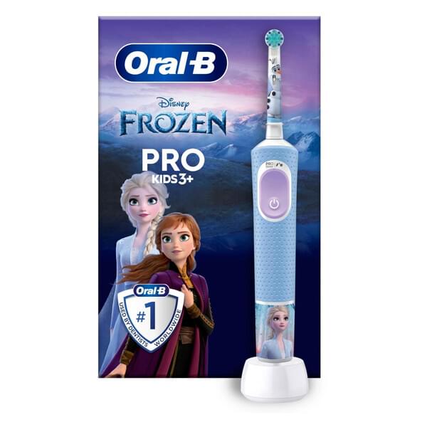 elektrische Zahnbürste, Kinder, blau, Disney Frozen, Kinder 3+