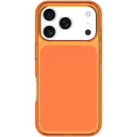 Handy-Hülle, orange, Schutzhülle, Kameralochung, Doppelton-Rückseite