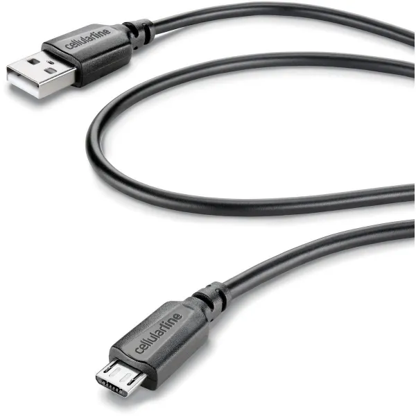 USBDATACABMICROUSB Ladekabel 1.2m USB A auf Micro-USB