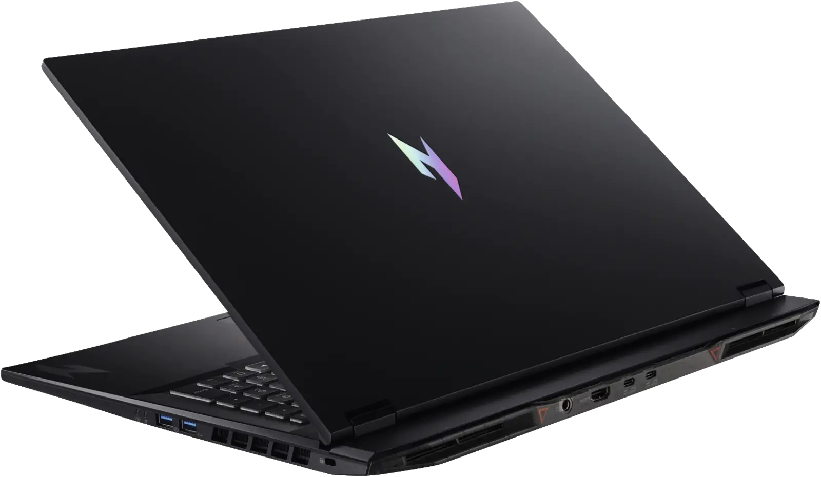 Gaming, Laptop, Schwarz, Scharnier, Anschlüsse