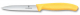 6.7738.C1 Swiss Classic, Gemüsemesser, 10cm, Wellen gelb