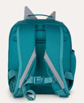 Rucksack, Kinder, Türkis, Schulterriemen, Mesh-Rückseite