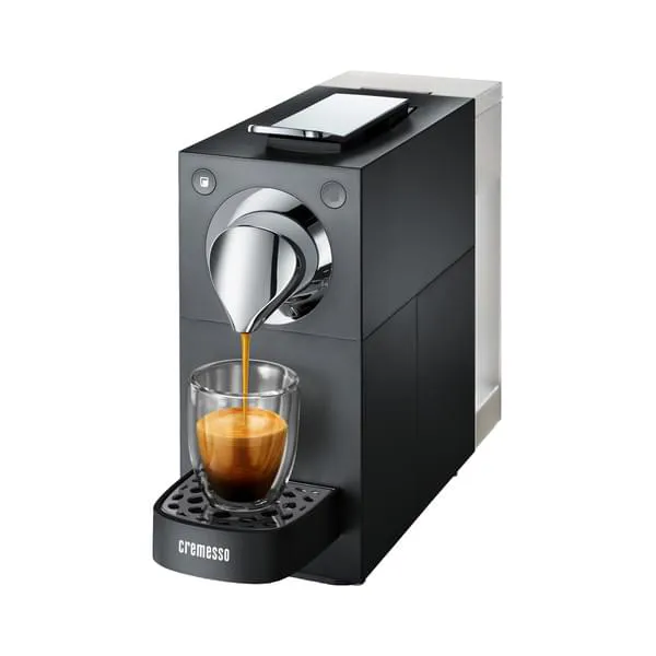 Cremesso Kapselmaschine Una Automatic Black