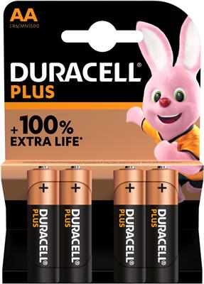 Duracell Plus AA 4er/Pkg.