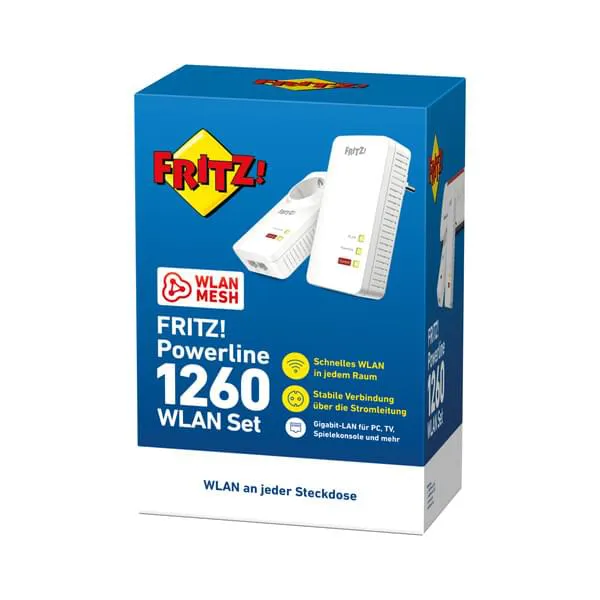 WLAN-Router, Powerline, WLAN, Mesh, Gigabit-LAN