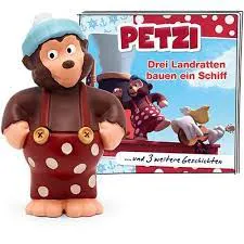 Tonie Figur Petzi Landratten bauen ein Schiff