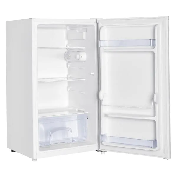 -Minifries, Weißer Kühlschrank, Kompaktkühlschrank, Einbaukühlschrank, Regale im Kühlschrank