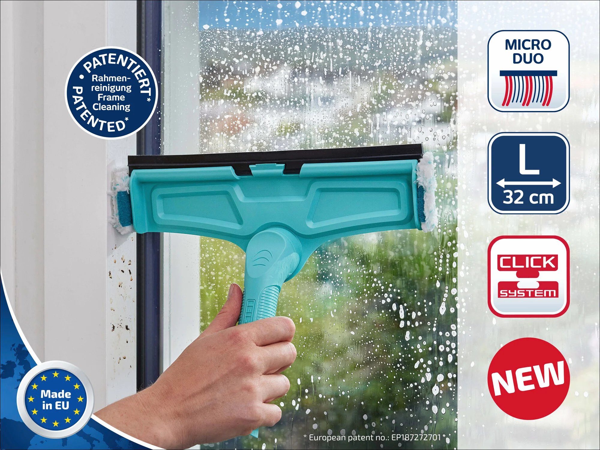 Leifheit 51320 Fensterwischer W&F Cleaner