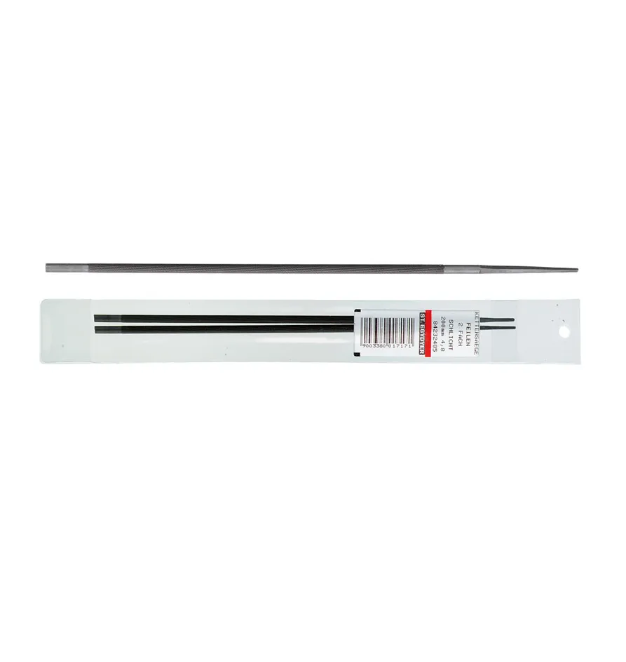 84232485 Kettensaegefeile rund, SB 4.8x200 mm, schlicht, 2 Stk.