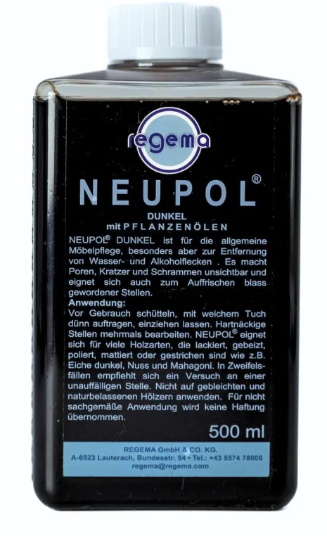 dunkel, dunkelöl, pflegeprodukt, neupol, holzpflege