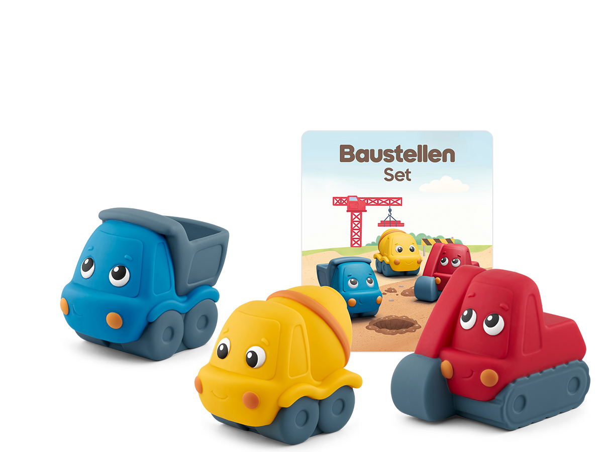 Spielzeug-Laster, Konstruktionsset, Ziehbare Fahrzeuge, bunt, Geschenk für Kinder