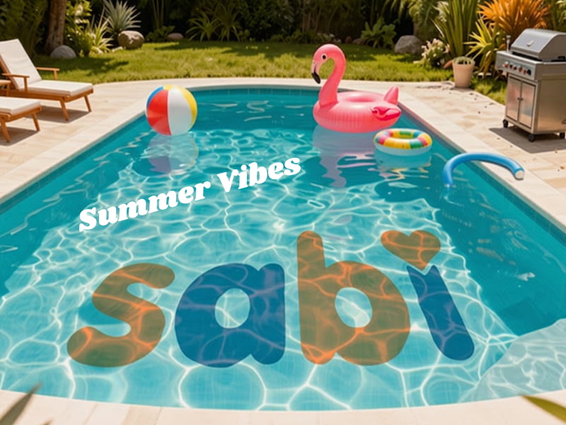 Pool, aufblasbar, Aufblasbarer Schwimmring, Sommer, Strandball