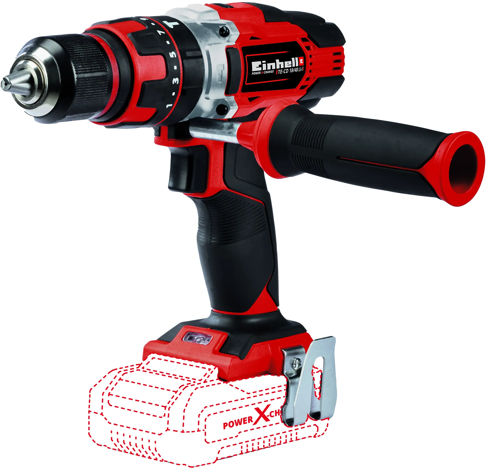 Einhell Akku-Schlagbohrschrauber TE-CD 18/48 Li-i-Solo 4513926