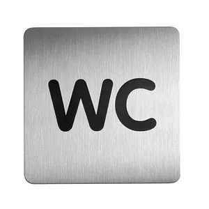 OBSchild 1052 WC 75x75/1 Stk-SB/5