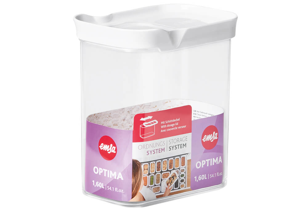 Emsa 109324 Trockenvorratsdose Optima 1,6l
