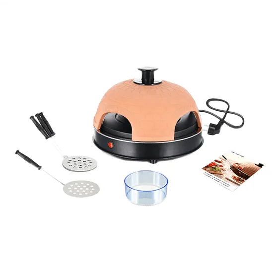 EMERIO 4er Pizza-Ofen PO-115985 Raclette