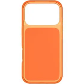 orange, hülle, schutz, telefon, rückseite