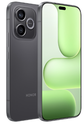 Smartphone, Doppelkamera, notchlose Anzeige, Grau, Glasrückseite