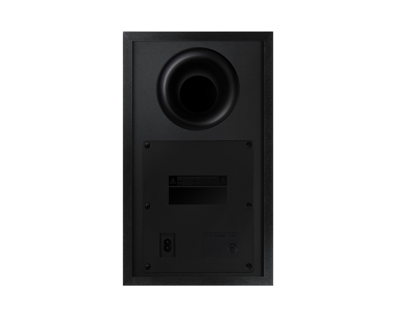 Lautsprecher, Studio-Monitor, schwarz, Rückseite, Portöffnung