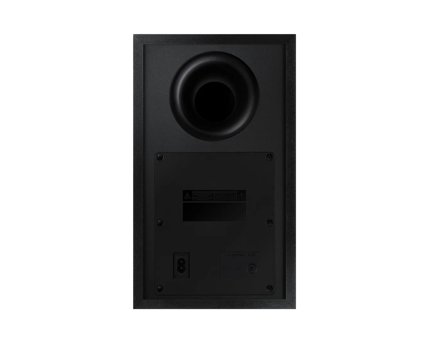 Lautsprecher, Studio-Monitor, schwarz, Rückseite, Portöffnung