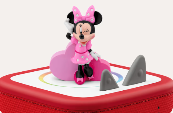 Disney, Minnie Mouse, pinkes Spielzeug, Mini-figur, Herzständer