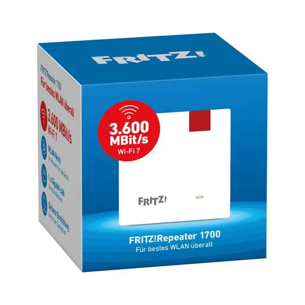 WLAN-Repeater, WiFi-Gerät, 1700, weiß, FRITZ!-Gerät