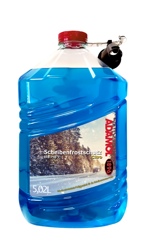 Scheibenfrostschutz, blaues Medium, 5,0 L, Winter-Waschflüssigkeit, Frostschutz