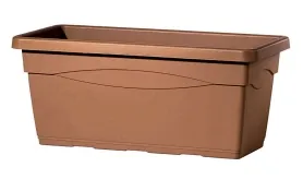 Blumenkasten, Terrakotta, rechteckig, Fensterkasten, Garten