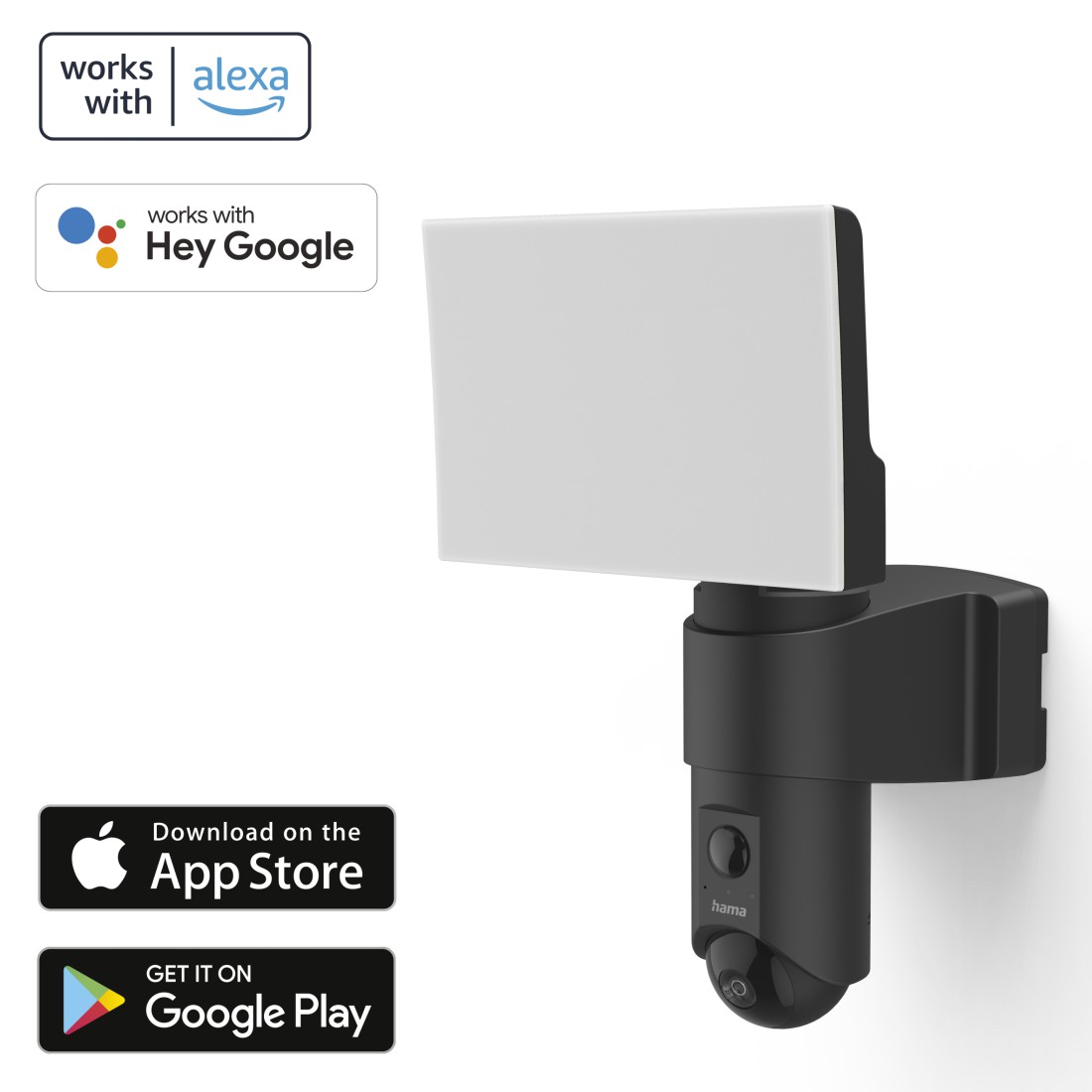 Hama 176614 Wifi Flutlicht Kamera