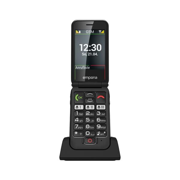 Klapptelefon, Klapphandy, Handy mit Tasten, klassisches Telefon, Knopftelefon