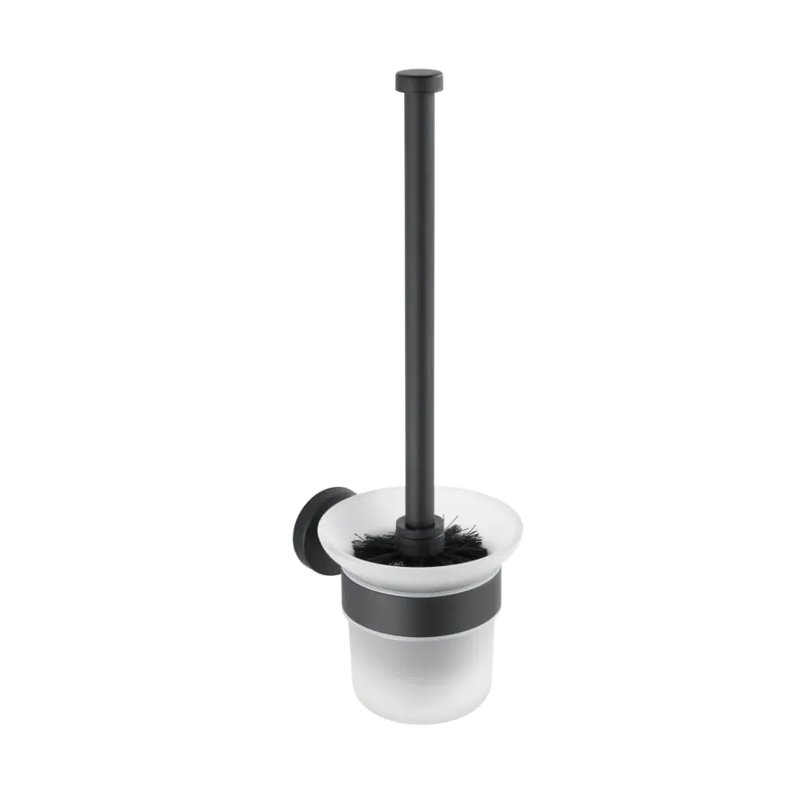 24243100 WC-Garnitur, Bosio Black, Edelstahl matt