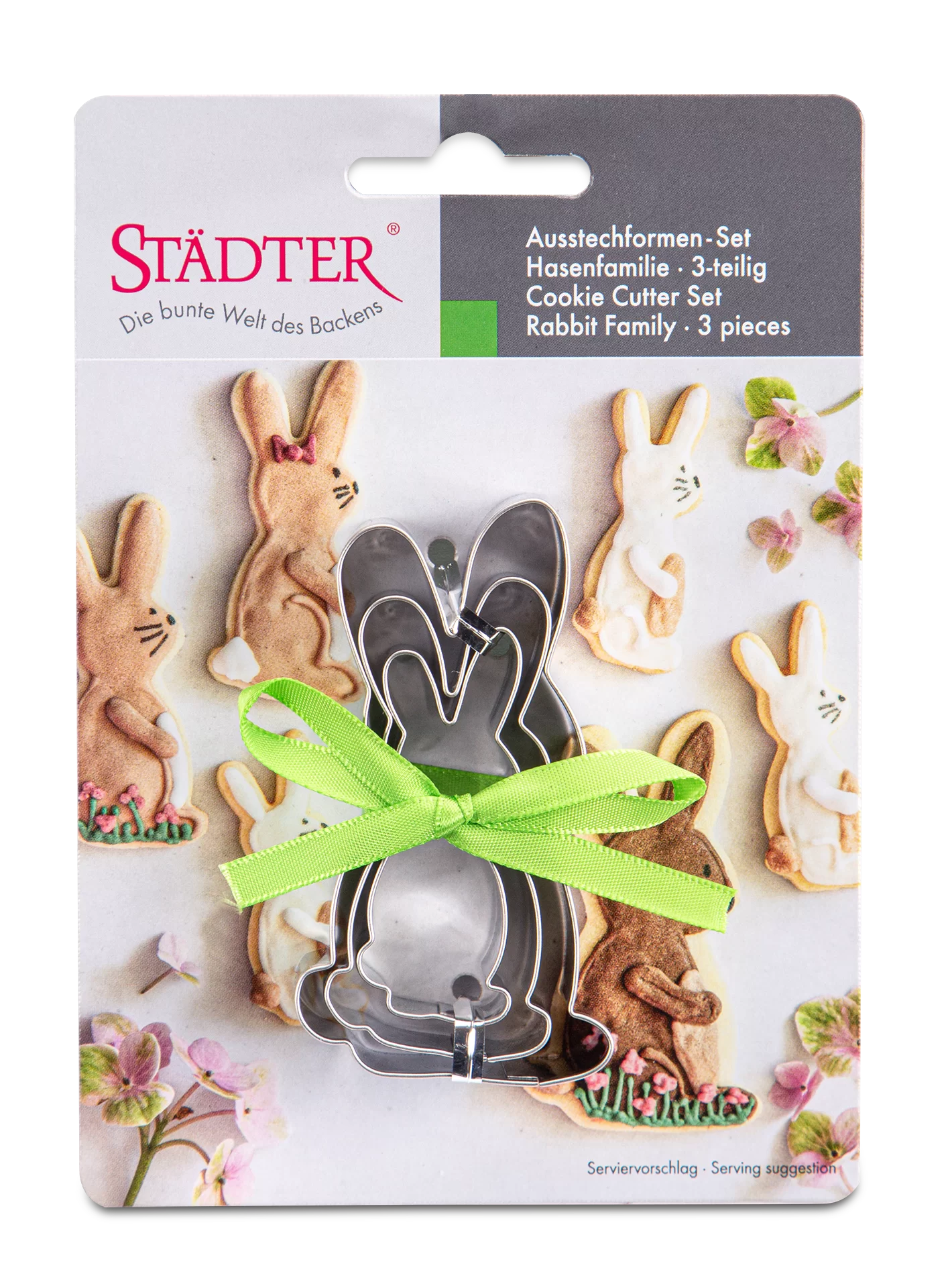 Städter-086159 Ausstecher Hasenfamilie