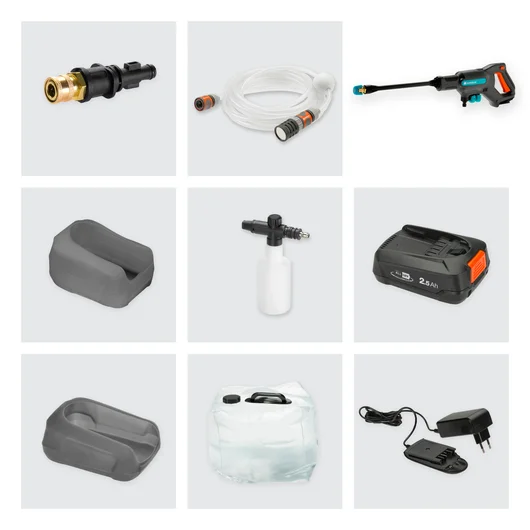 14800-31 Akku-Mitteldruckreinger AquaClean 24/18V P4A Premium Ready-T