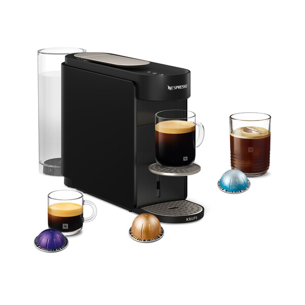 Espresso, Kaffeemaschine, Single-Servie, Kapselmaschine, Schwarz