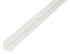 Alberts 1226472 Winkelprofil,10x10x1 PVC, ws