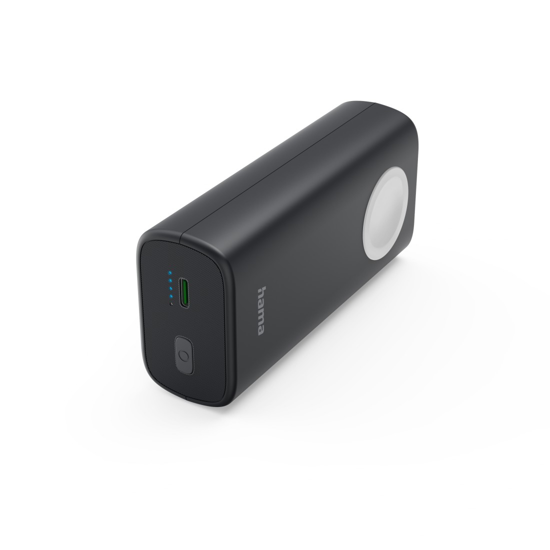 Powerbank, USB-C, Batterie, LED-Anzeigen, schlankes Design