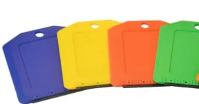 bunte Kämme, Plastikkämme, Haarbürstenkämme, flache Kämme, mehrfarbig