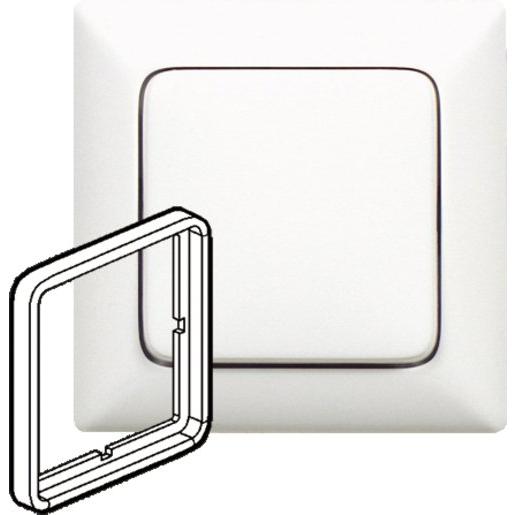 Wandschalter, Wandschalterplatte, quadratischer Schalter, Rahmen, elektrische Wandabdeckung