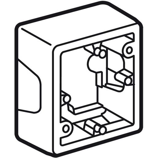K-303LE181 LeGrand Aufpzugehäuse 1 Fach