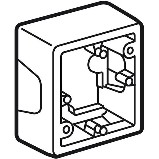 K-303LE181 LeGrand Aufpzugehäuse 1 Fach