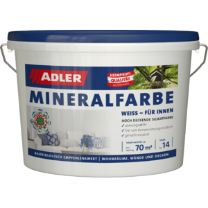 Wandfarben innen Mineralfarbe Weiß 14kg 409005649214