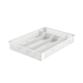 T-10336002 Besteckkasten 5-Fächer weiß