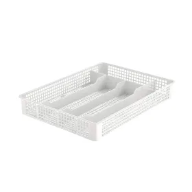 T-10336002 Besteckkasten 5-Fächer weiß
