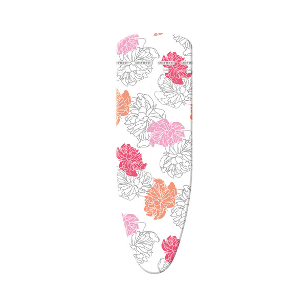 Surfbrett, Blumenmuster, Mustertafel, Weiß, Orangen-Pink