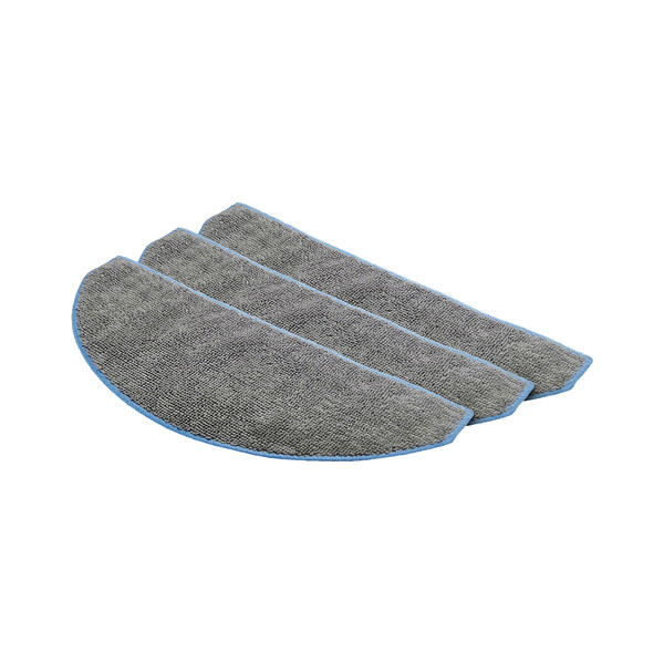 Mop-Pad, Mikrofaser, Grau, Kantenabdeckung, Doppel-Lage