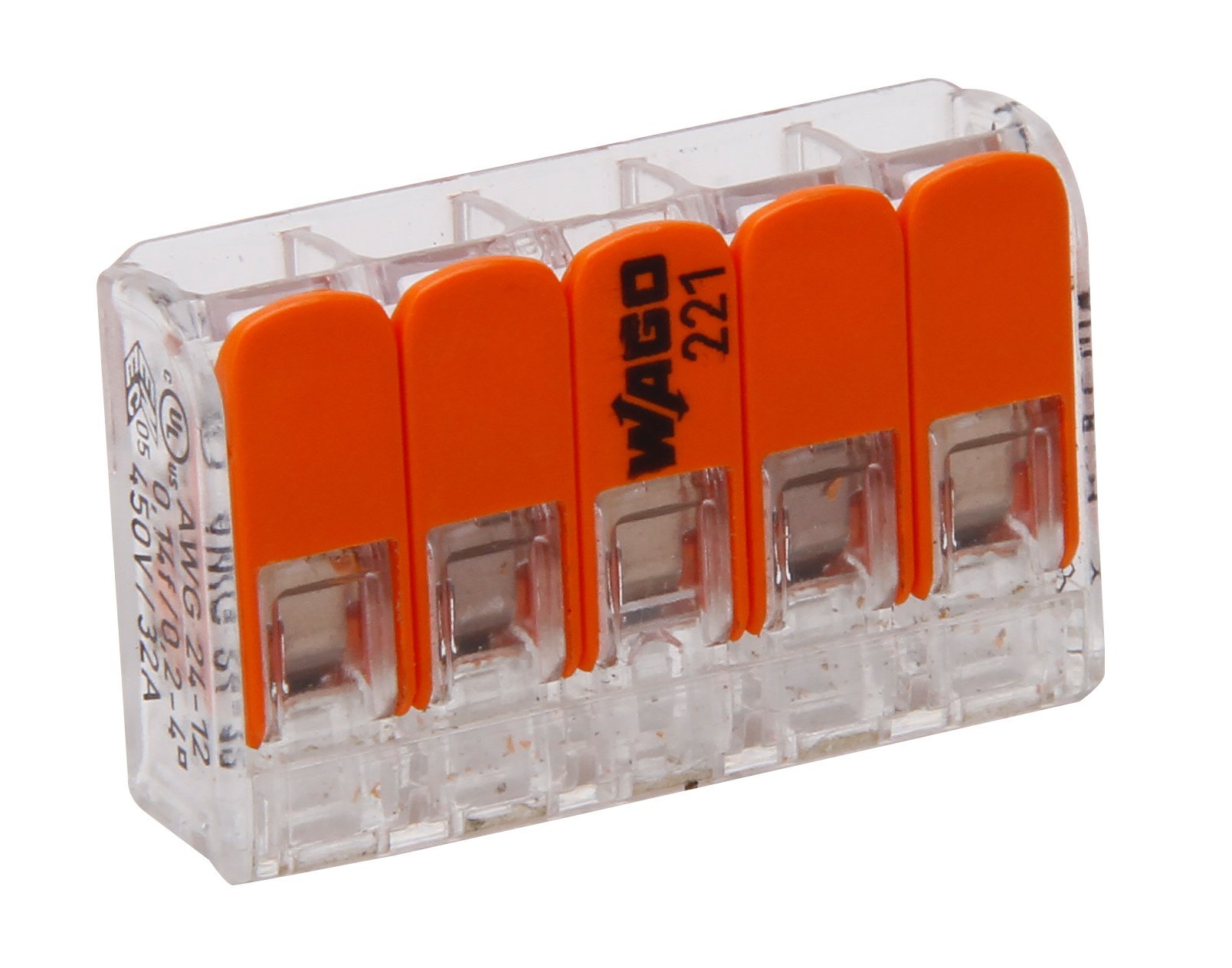 33346403 Hebelkl. WAGO 5p, 5 St.