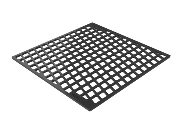 Gitterrost, Metallgitter, Durchbrechtes Panel, quadratisches Gitter, Abflussgitter